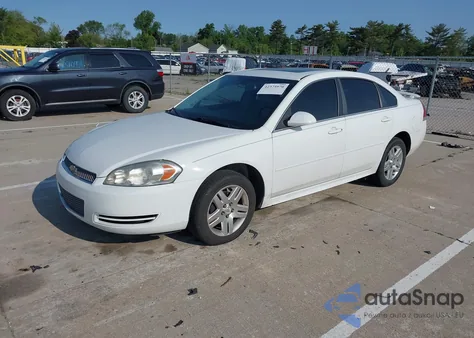 2014 Chevrolet Impala Limited Lt из США, поврежденный, VIN 2G1WB5E30E1112709